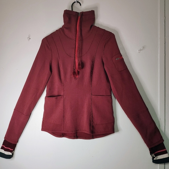 FP Movement Women's Turtleneck Sweatshirt, Full Stretch,sz S, running, Relaxeed. - Picture 2 of 16